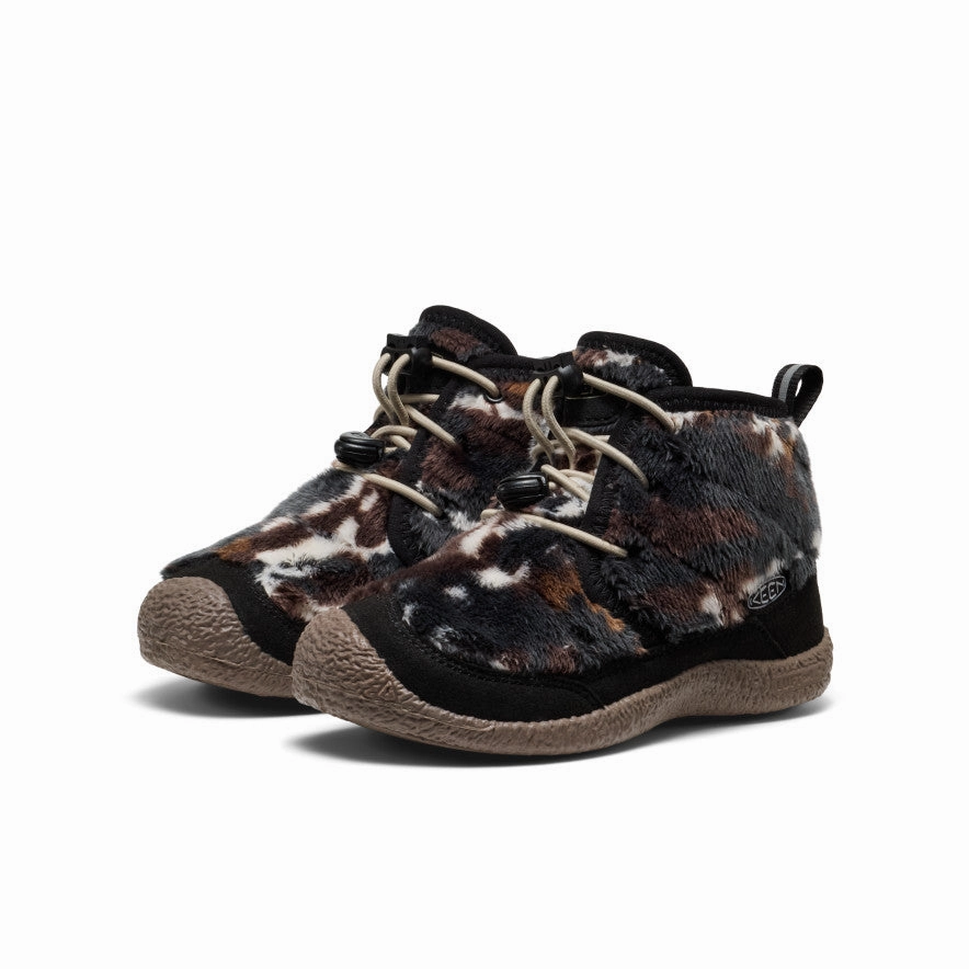 Little Kids' Howser II Waterproof Chukka  |  Black/Star White Feather Light Night Travel Bold Design