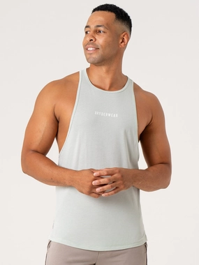 Pursuit Tank - Spearmint Light Core Pure Linen Blend