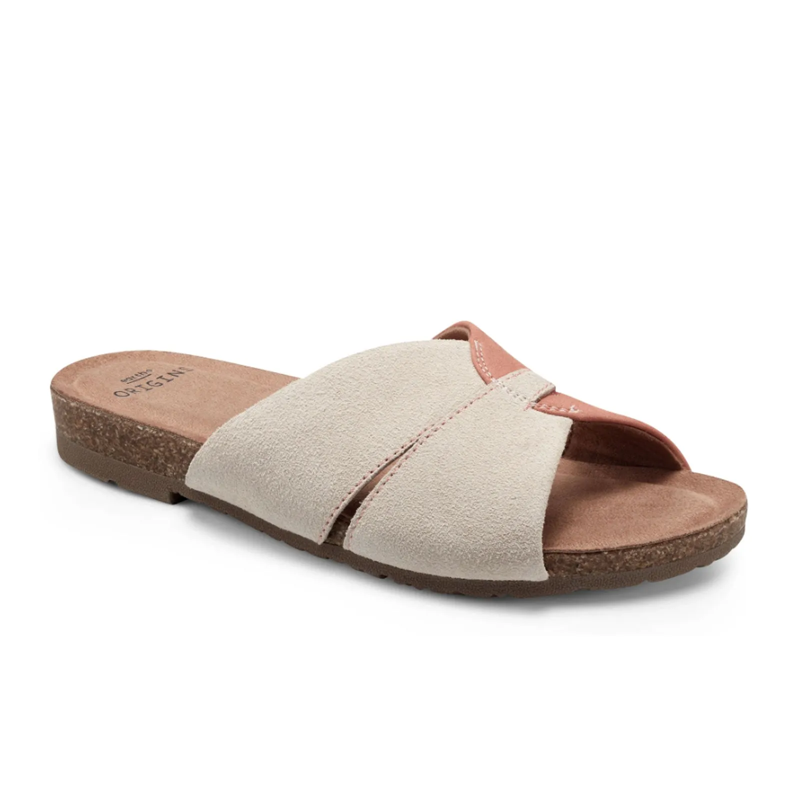 Water Resistant Earth Lexi Slide Sandal (Women) - Peach Multi
