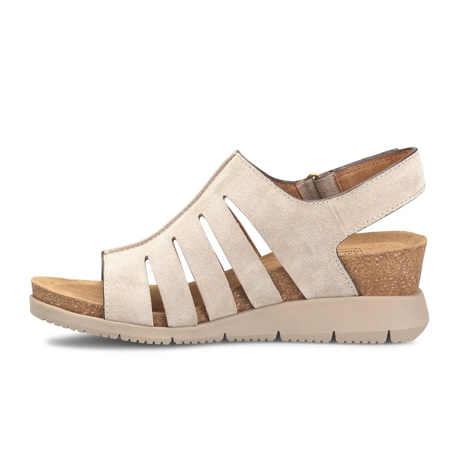 Good Arch Support Relaxed Outdoor Comfortiva Scottie Wedge Sandal (Women) - Baywater