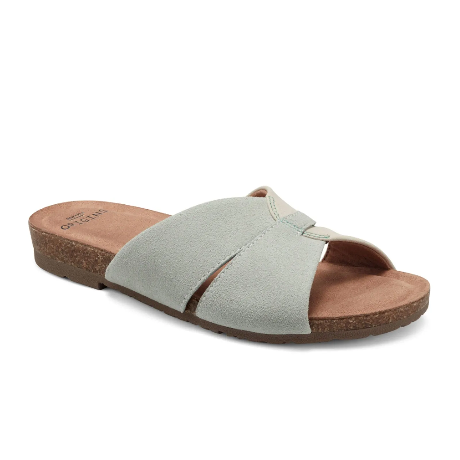 Stylish Design Earth Lexi Slide Sandal (Women) - Seafoam Green Multi