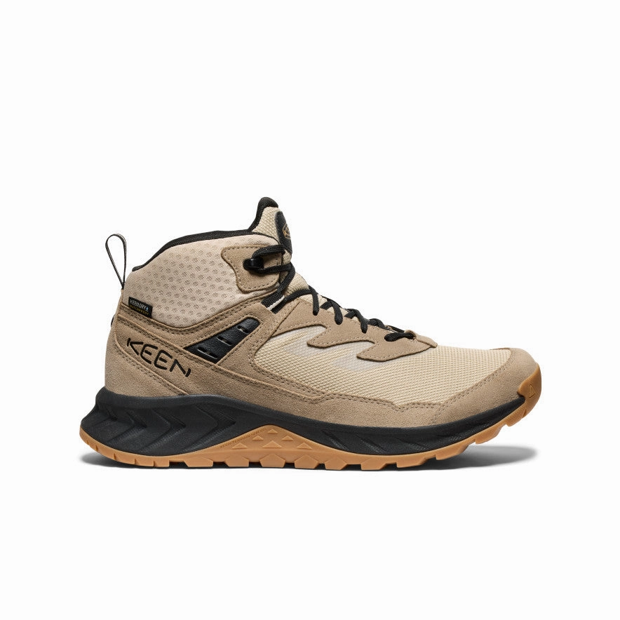Men's Hightrail Waterproof Hiking Boot  |  Brindle/Oak Buff Ranch Wear Reinforced Form Work Commute