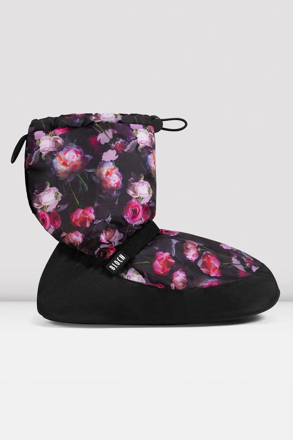 bootie Designer Style Adult Floral Print Warm Up Booties