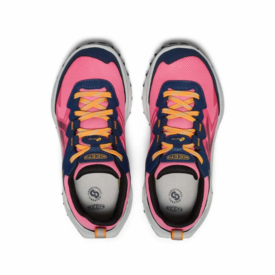 Impact Diffusion System Big Kids' Zionic Waterproof Shoe  |  Naval Academy/Pink Lemonade