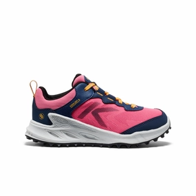 Big Kids' Zionic Waterproof Shoe  |  Naval Academy/Pink Lemonade Airflow channels