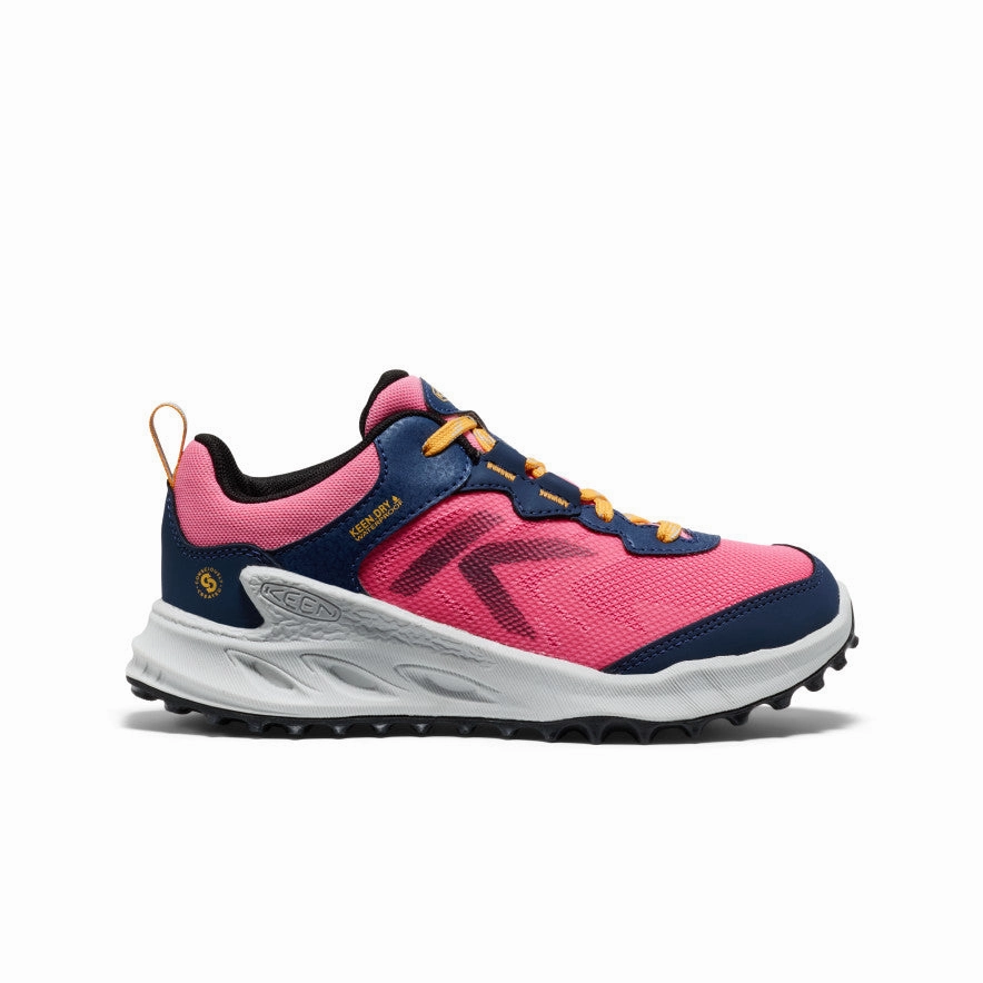 Big Kids' Zionic Waterproof Shoe  |  Naval Academy/Pink Lemonade Airflow channels