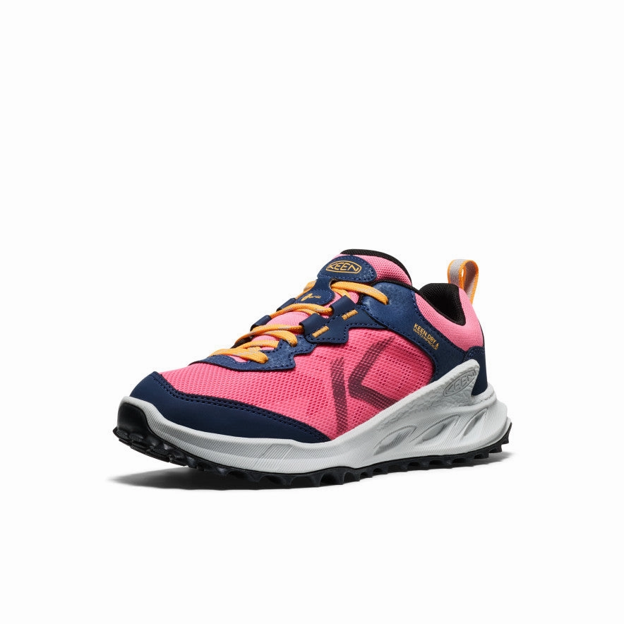 Odor Resistant Material Soft-touch design Big Kids' Zionic Waterproof Shoe  |  Naval Academy/Pink Lemonade