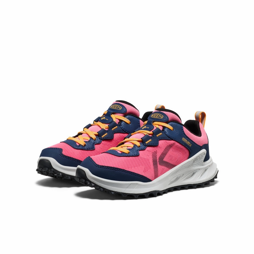 Big Kids' Zionic Waterproof Shoe  |  Naval Academy/Pink Lemonade padded - strap commuters' convenience