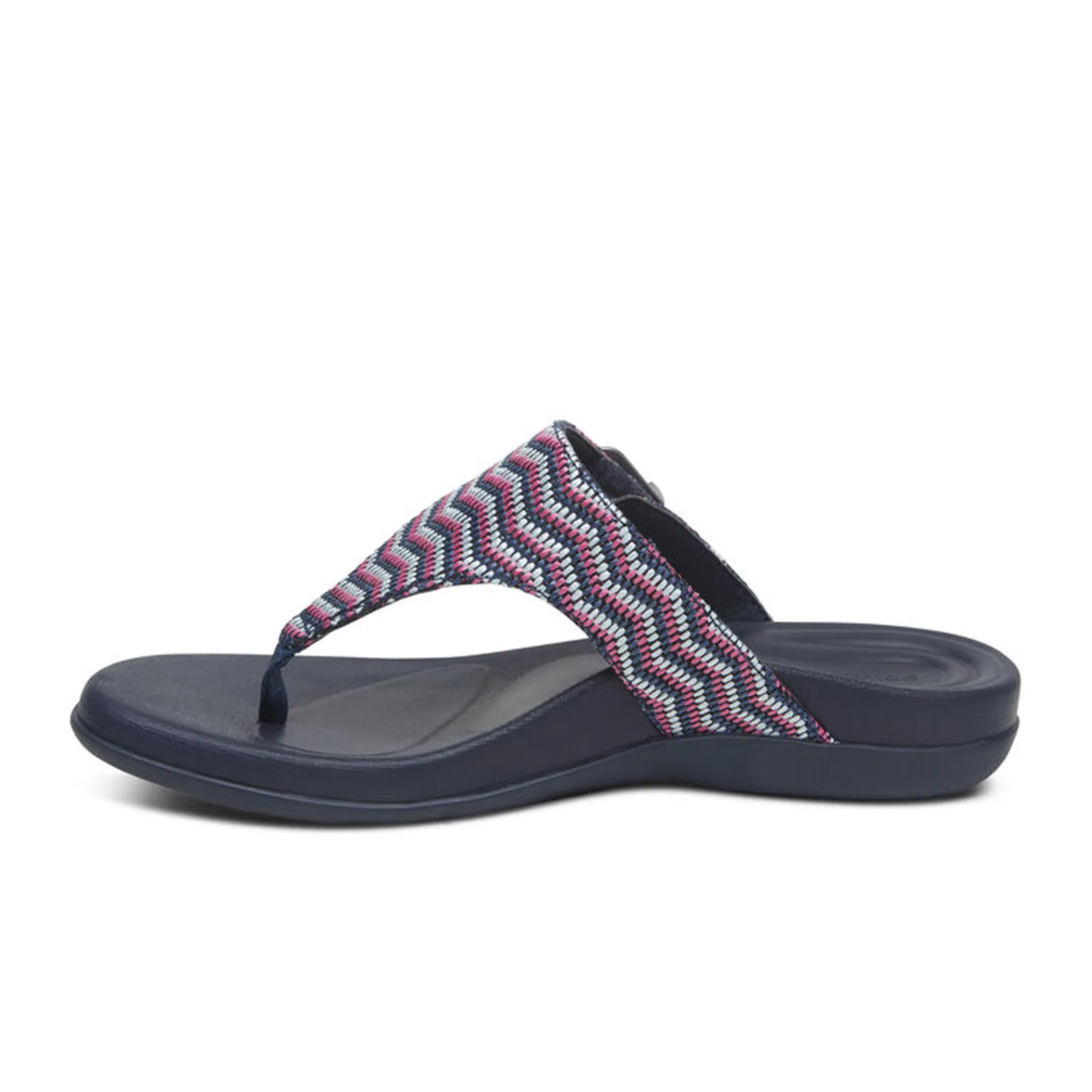 Poolside Vibes Aetrex Rita Sandal (Women) - Navy
