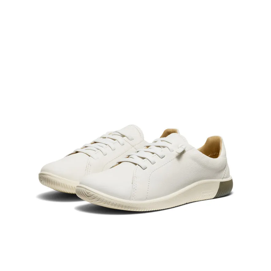 Women's KNX Leather Sneaker  |  Star White/Star White Friction Reducing