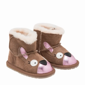 EMU AUSTRALIA Kids Kanga Baby Walker Kids Winter Boots Stylish Silhouette Soft Design