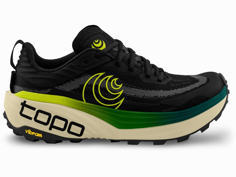 Quick-Dry Fabric FlexibleCollarStructure Men's Topo Vista - Max Cushion Trail Runner