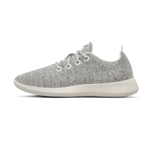 Men's Wool Runner - Dapple Grey (Cream Sole) wide - fit