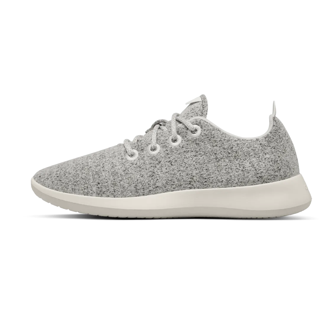 Men's Wool Runner - Dapple Grey (Cream Sole) wide - fit