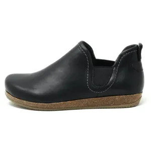 Travel Ready Eco Conscious Design STEGMANN LIEBEN CHELSEA BOOT - BLACK LEATHER - WOMEN'S