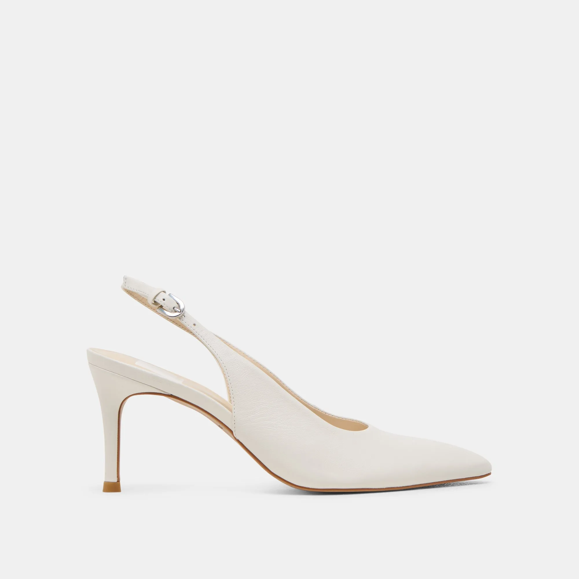 ELASI HEELS WHITE LEATHER City Motion
