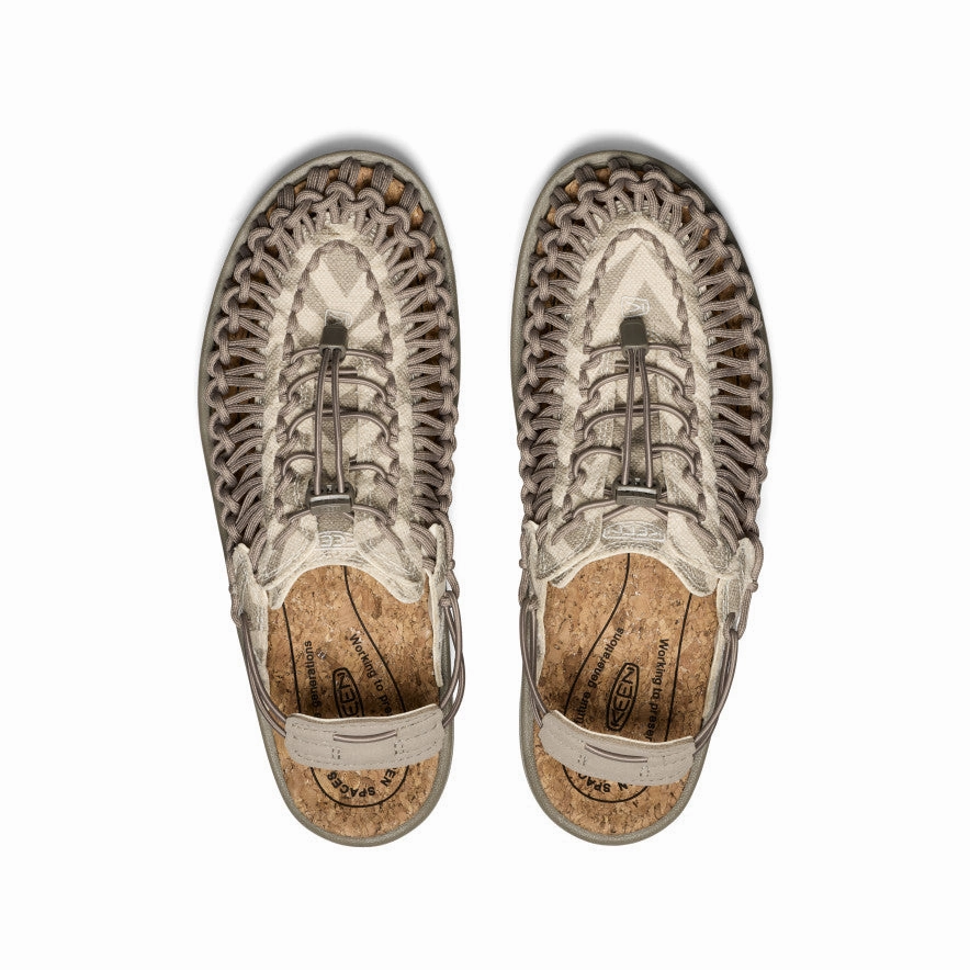 All Gender UNEEK II Convertible Canvas Sneaker  |  Brindle/Natural Cool Sandals