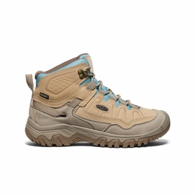 Women's Targhee IV Waterproof Hiking Boot  |  Safari/Reef Waters Comfortable Style Subtle Finish