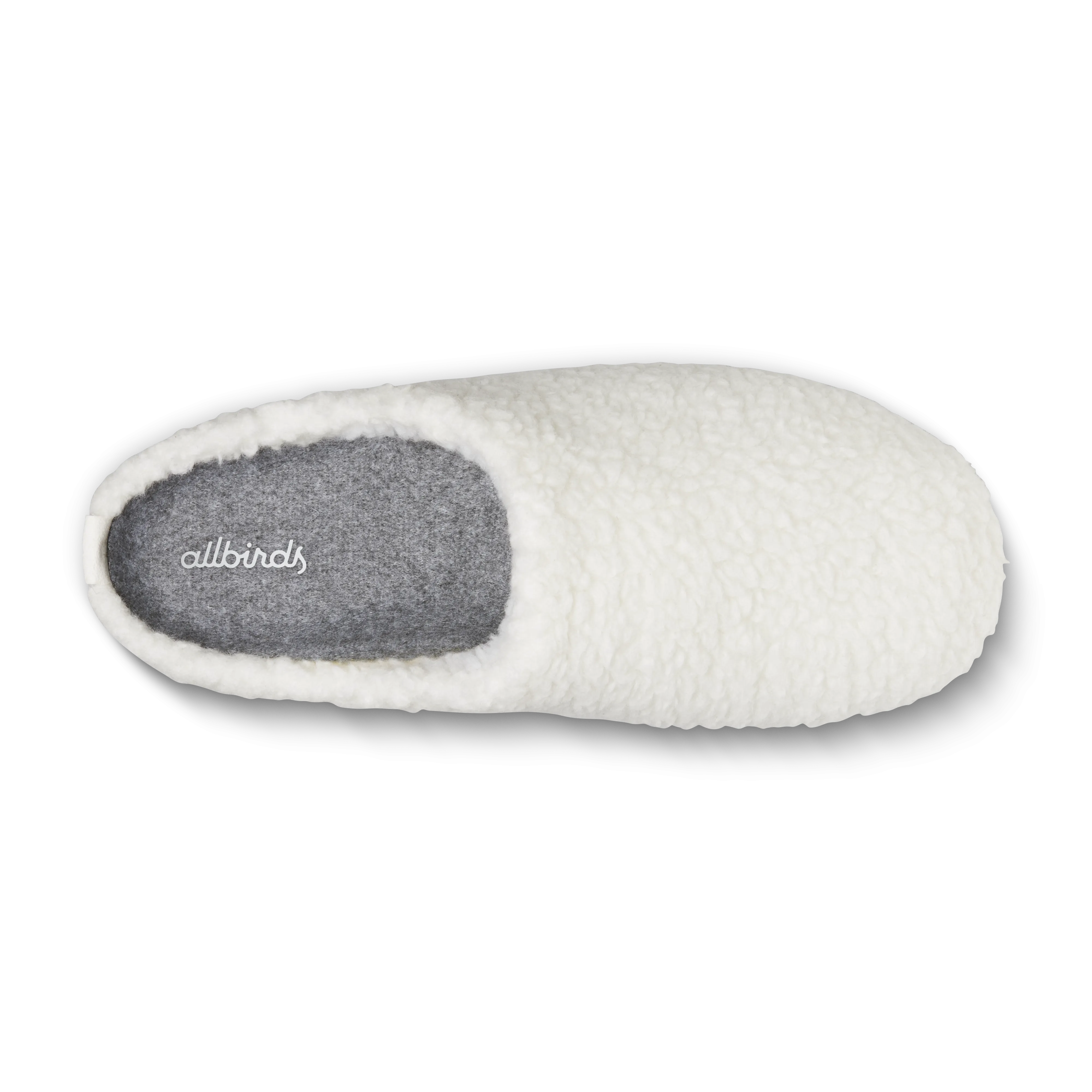 Quick Glide Allbirds Slipper - Natural White Fluff