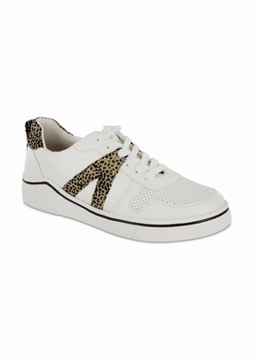 ALTA - WHITE CHEETAH Recycled Polyester Fabric