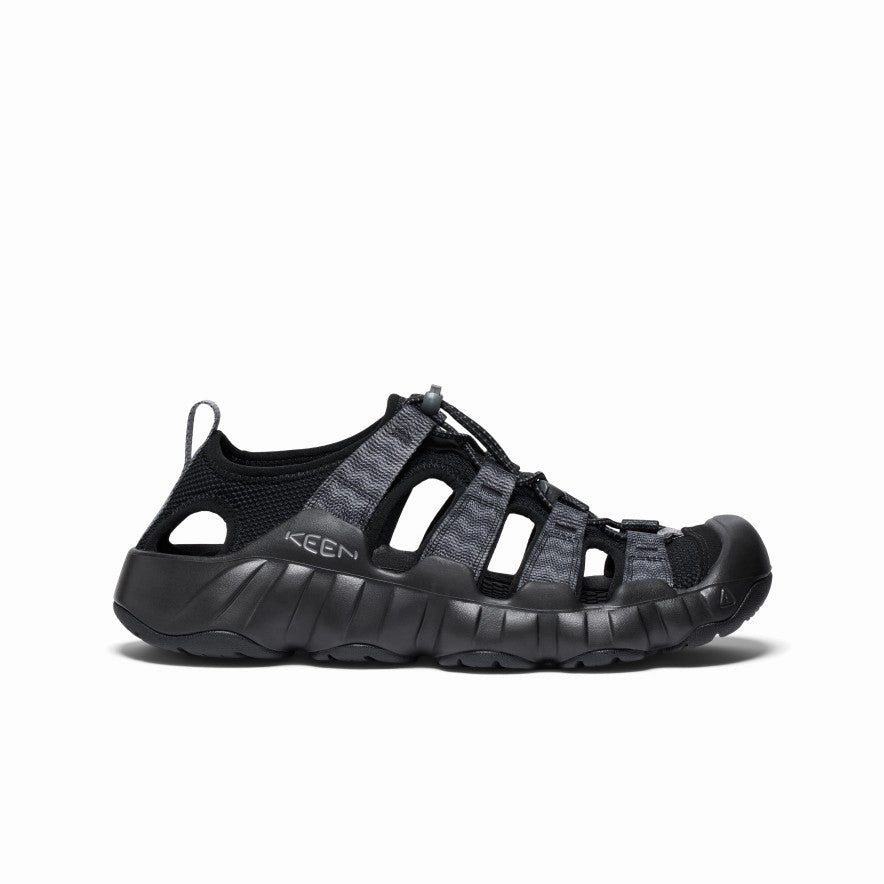 Timeless Comfort Men's Hyperport H2 Sandal  |  Black/Steel Grey