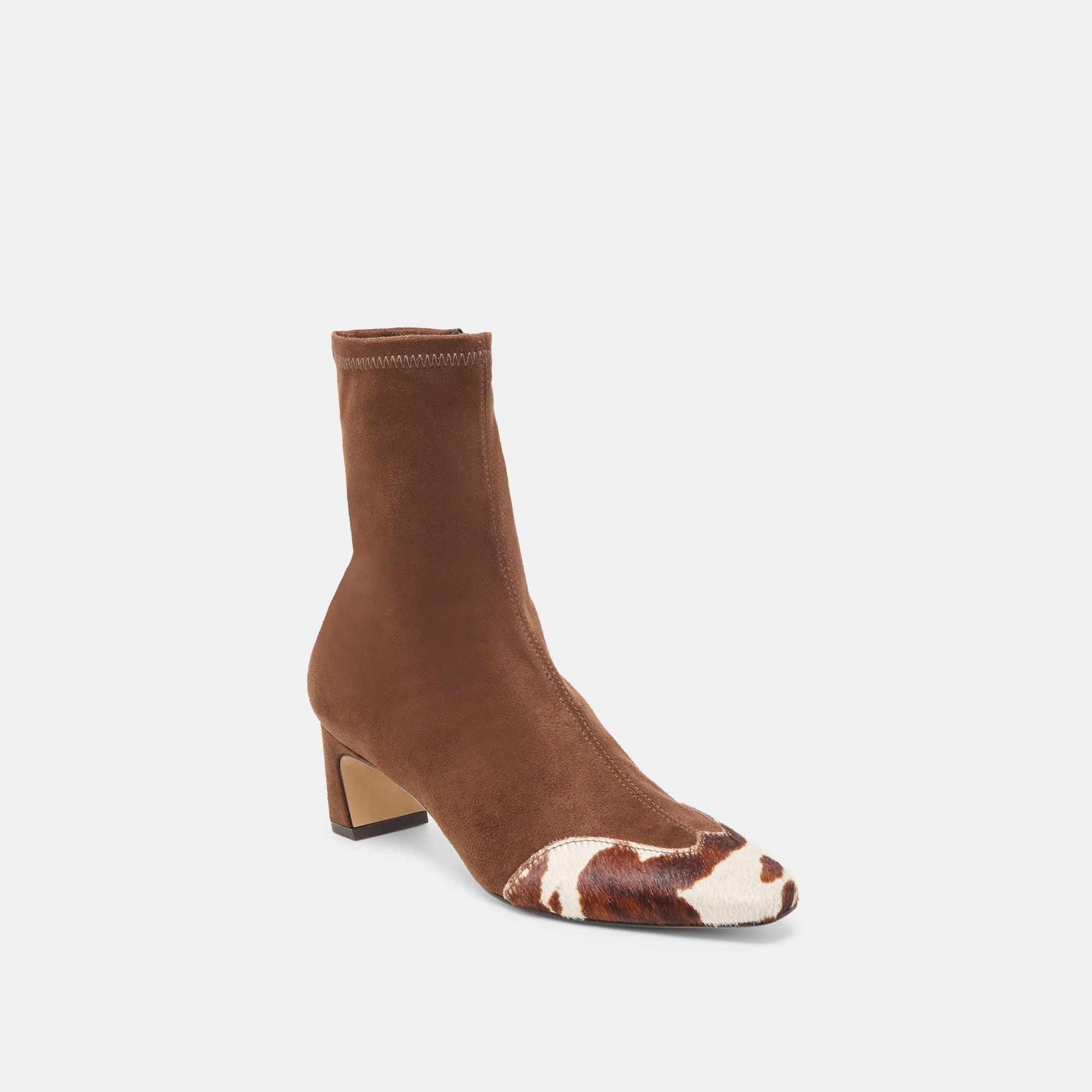 ANIKA BOOTS DK BROWN MULTI STELLA SUEDE All Day Wear