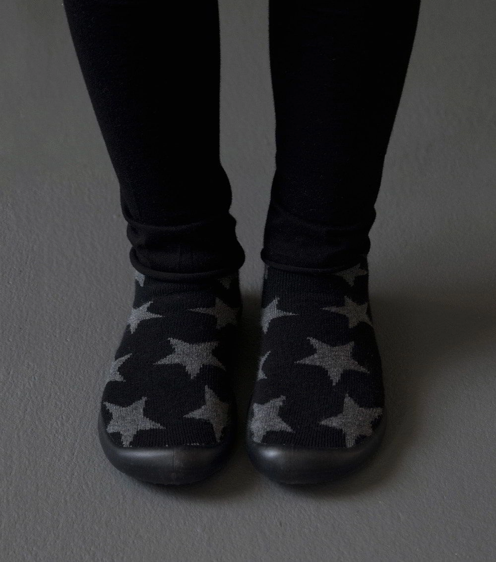 Plush Touch Collegien Kids Noir ??toil?? Coll??gien x Nununu Indoor Warm Slipper Shoes