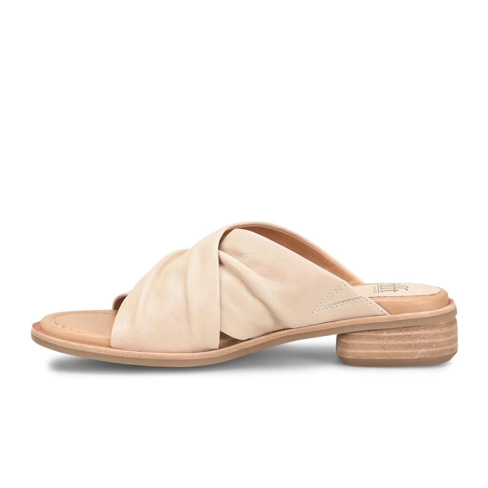 EVAOutsole Mesh Lining Sofft Fallon Slide Sandal (Women) - Tapioca Grey