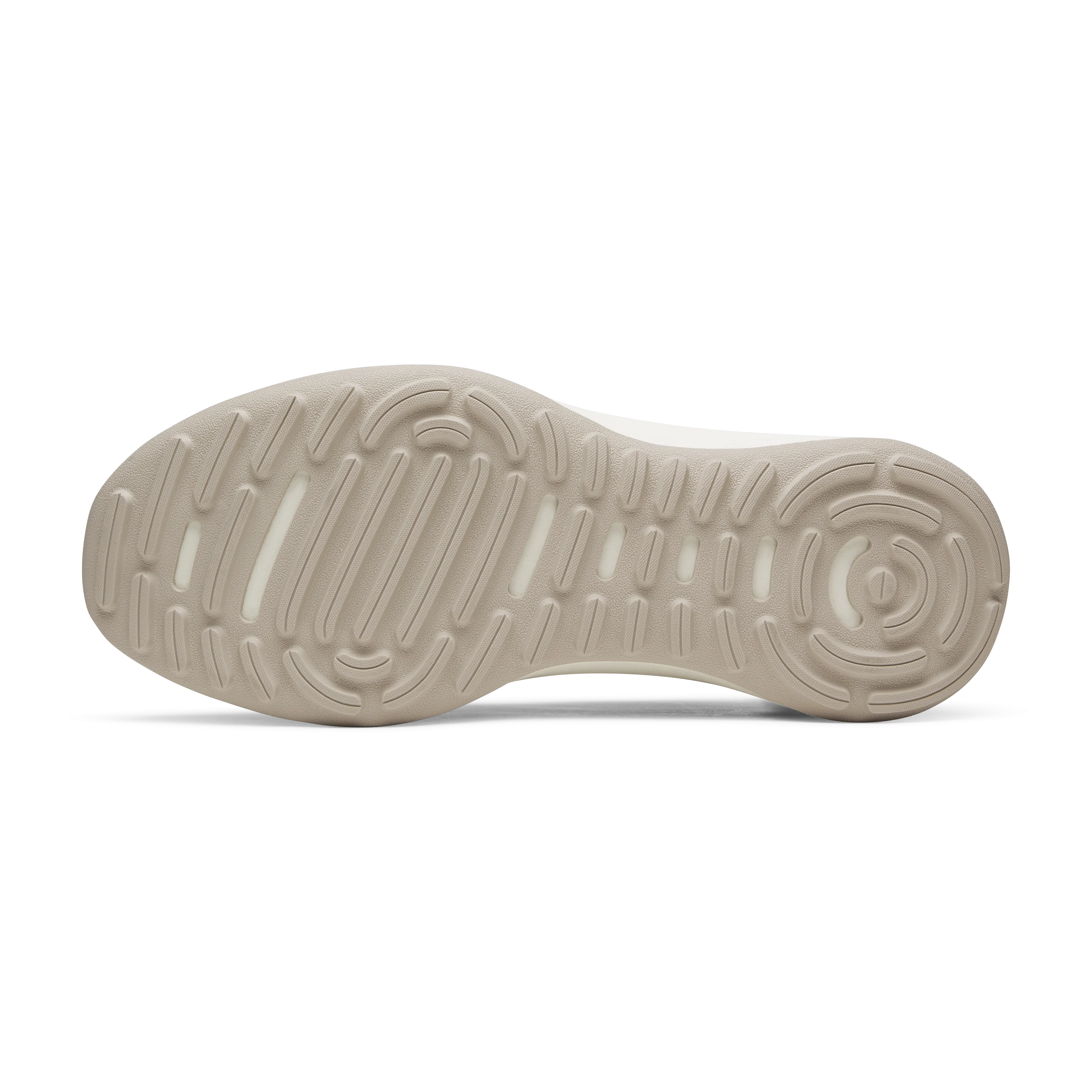 Heel Lockdown System Motion Contour Men's Wool Runner NZ Waterproof - Stony Cream/Rugged Beige (Stony Cream Sole)