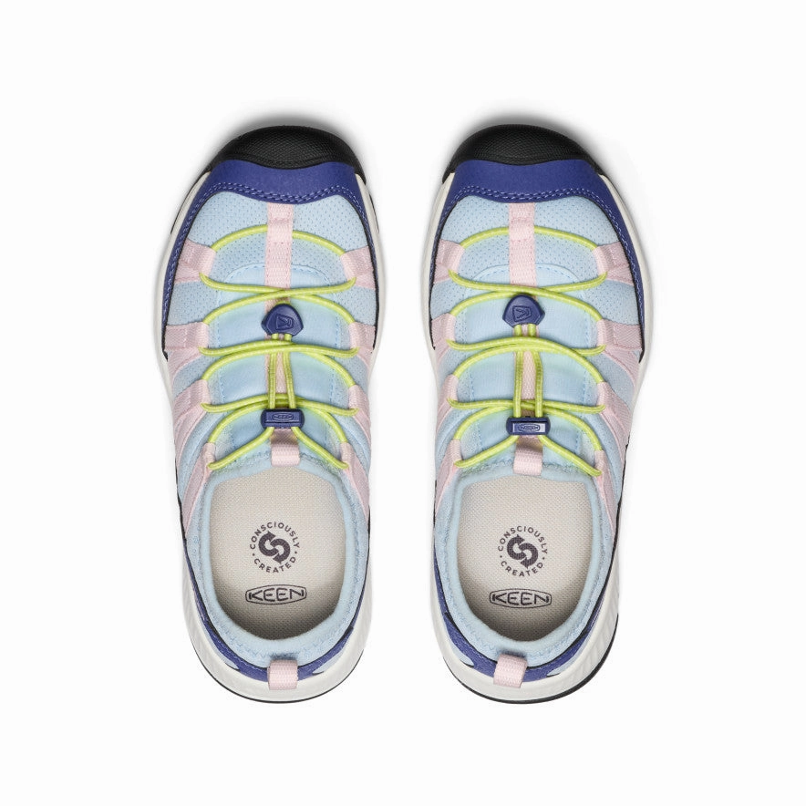 Big Kids' Motozoa Sneaker  |  Skipper Blue/Giggle Pink Luxe Touch Sports Wear