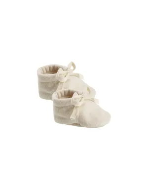 Minimal Mood Baby Booties | Natural