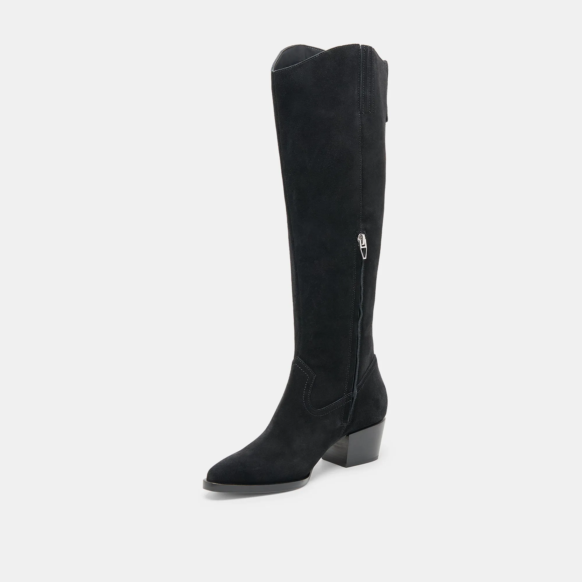 Comfortable Sides Quick Outing VIRONA H2O BOOTS ONYX SUEDE