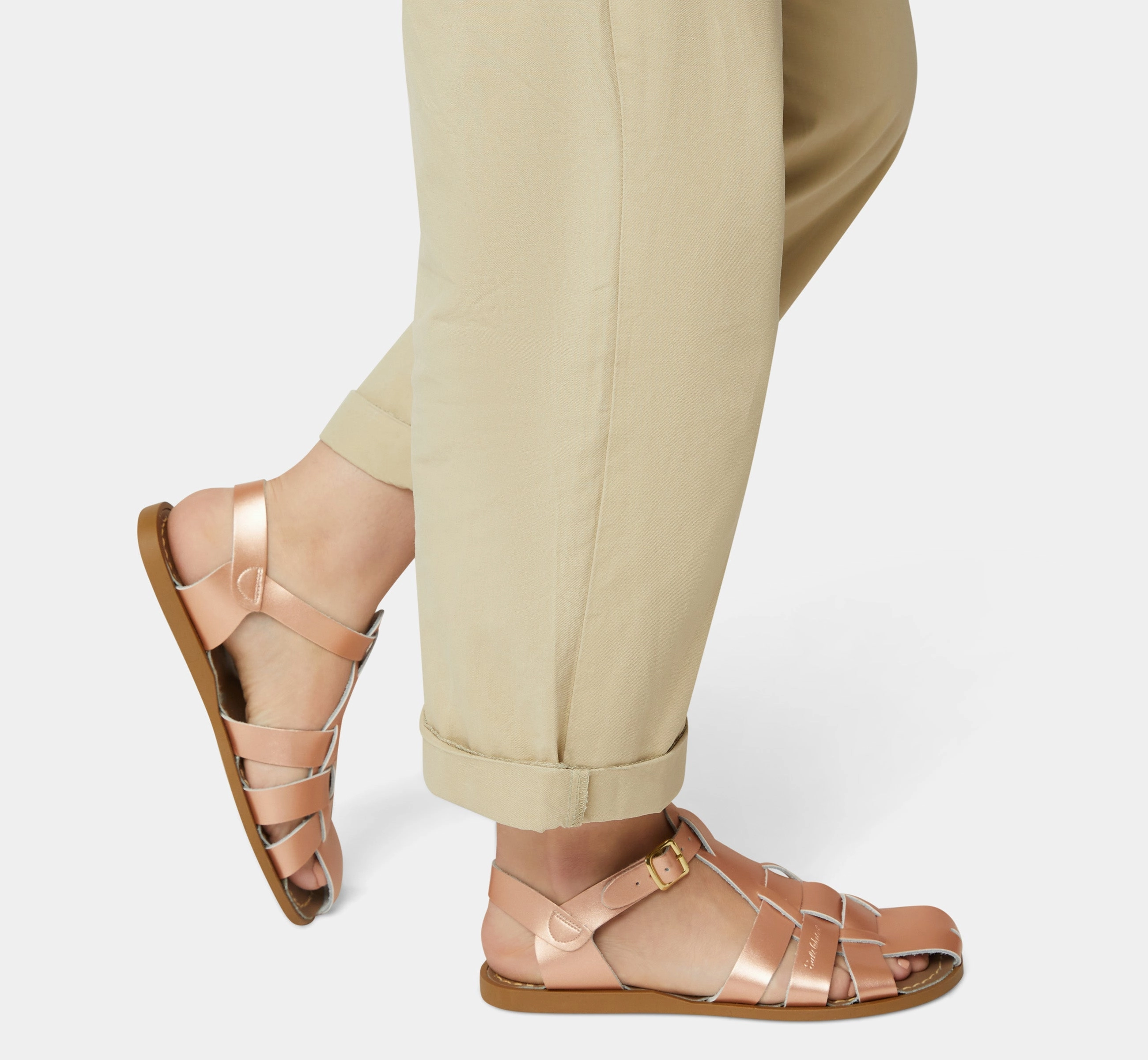 Comfortable Outdoor Adventure Supportive Walk Fisherman Shark Original Rose Gold Womens Sandal