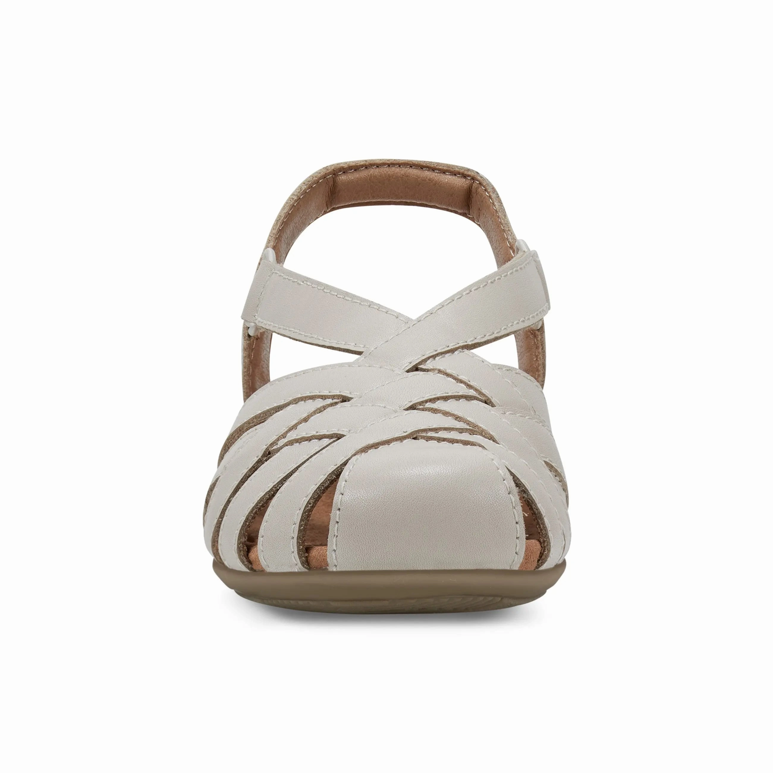 Soft Sole Shoes Berri Woven Casual Round Toe Slip-on Sandals