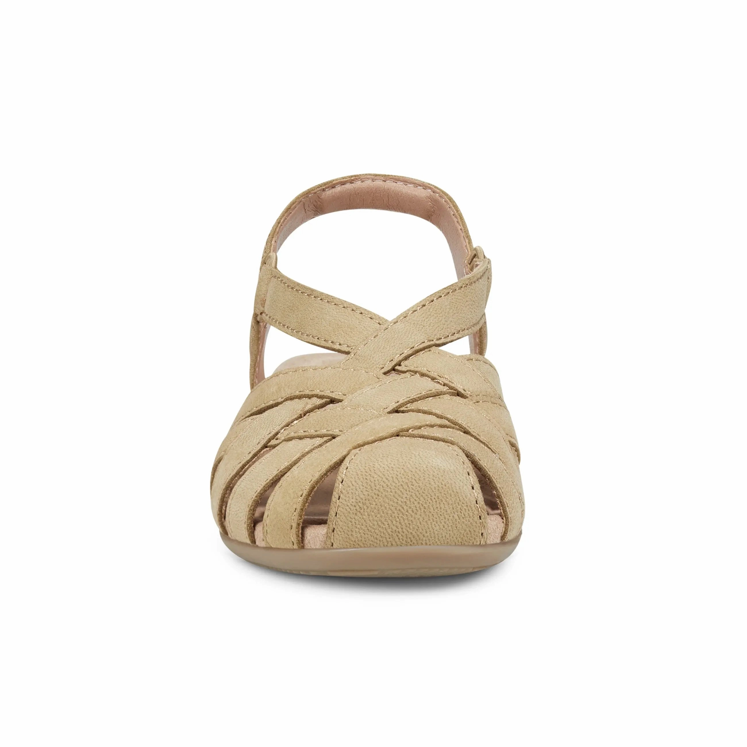 Berri Woven Casual Round Toe Slip-on Sandals Elegant Flexible Material