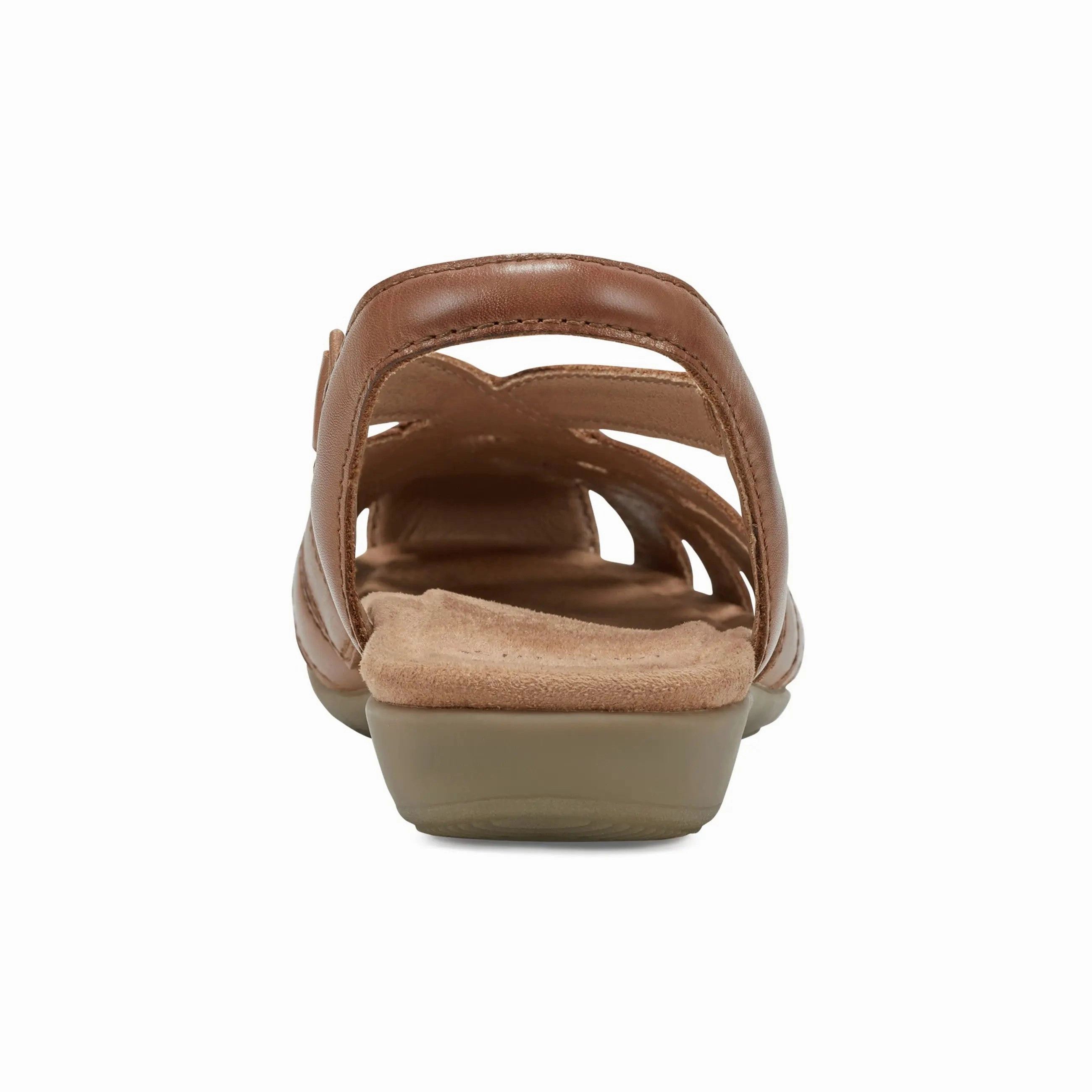 mesh ventilation Simple Berri Woven Casual Round Toe Slip-on Sandals