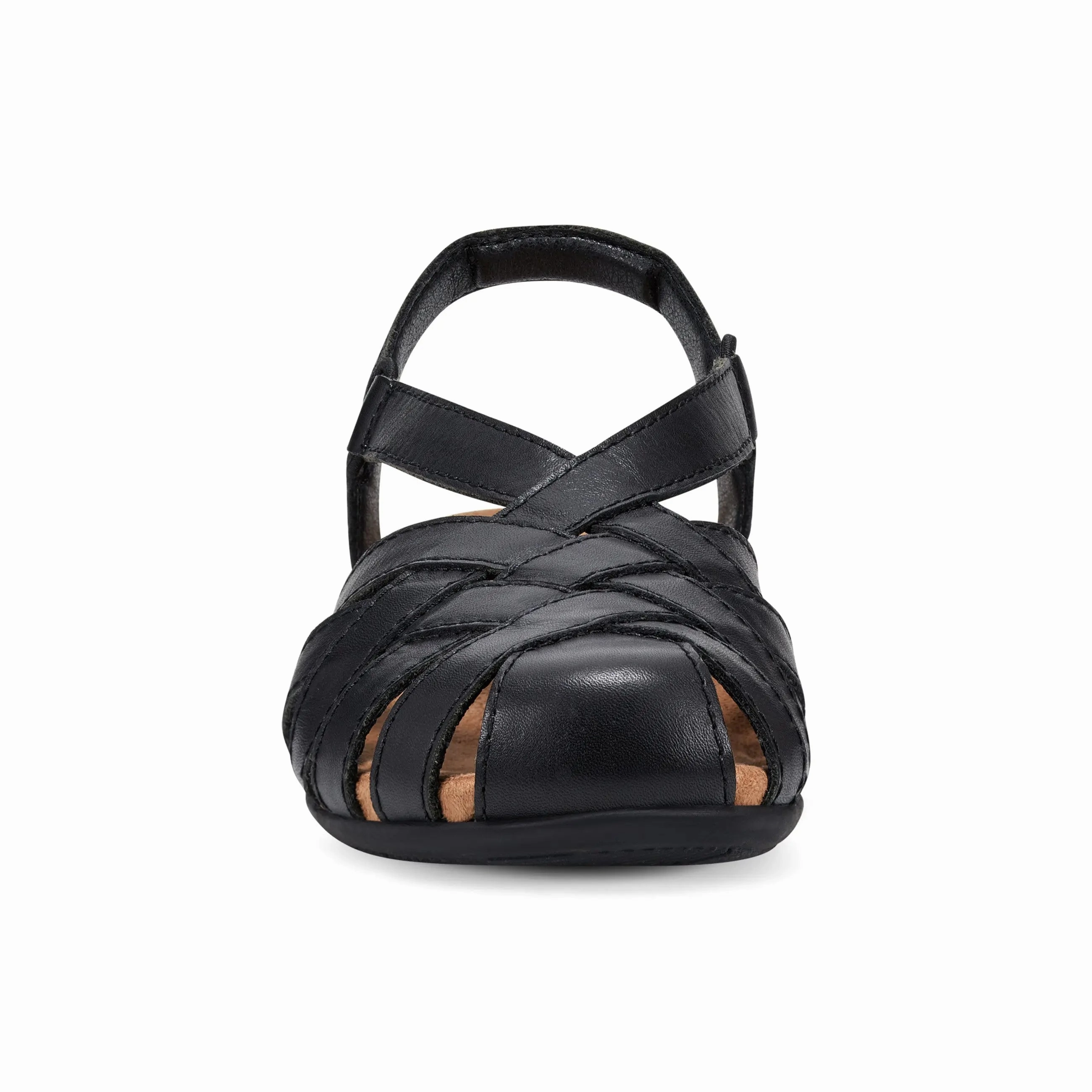 Deck Step Berri Woven Casual Round Toe Slip-on Sandals