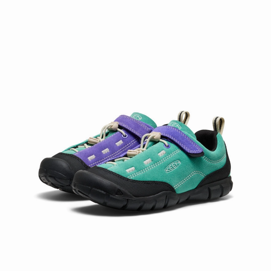 Big Kids' Jasper II  |  Bright Aqua/Purple Opulence Mid-top