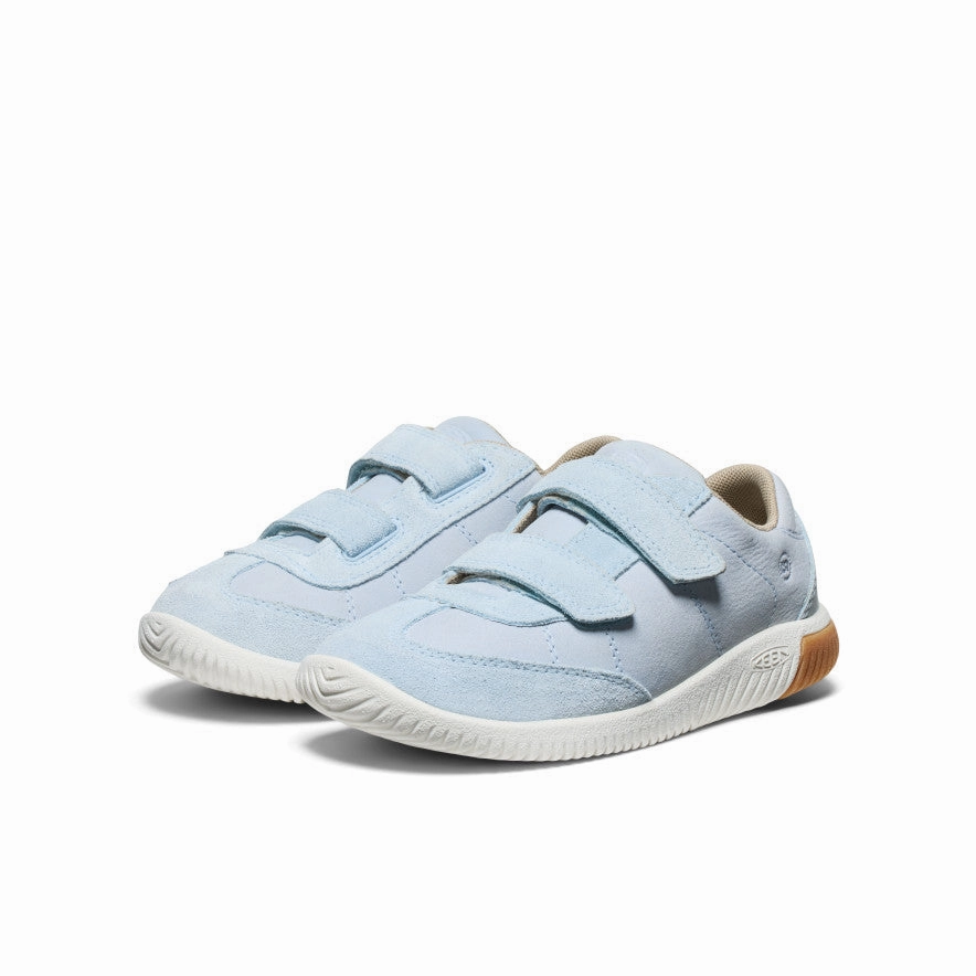 Reinforced Arch Plate Thermal regulation Big Kids' KNX T-Toe Sneaker  |  Skyway/Star White