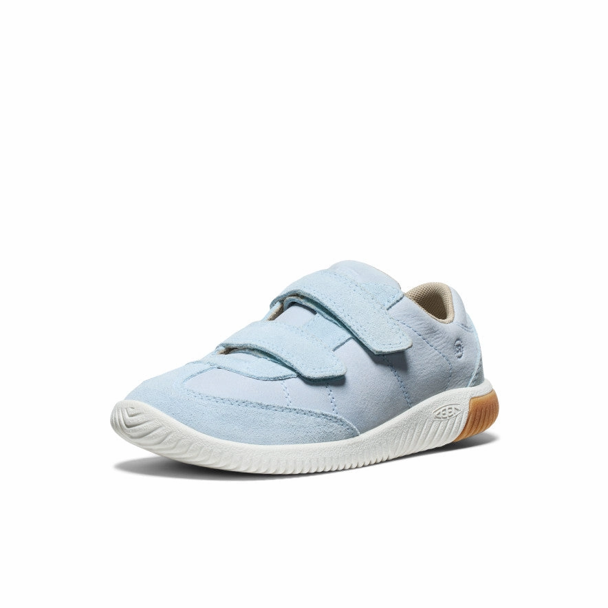 Stretch Panels Big Kids' KNX T-Toe Sneaker  |  Skyway/Star White