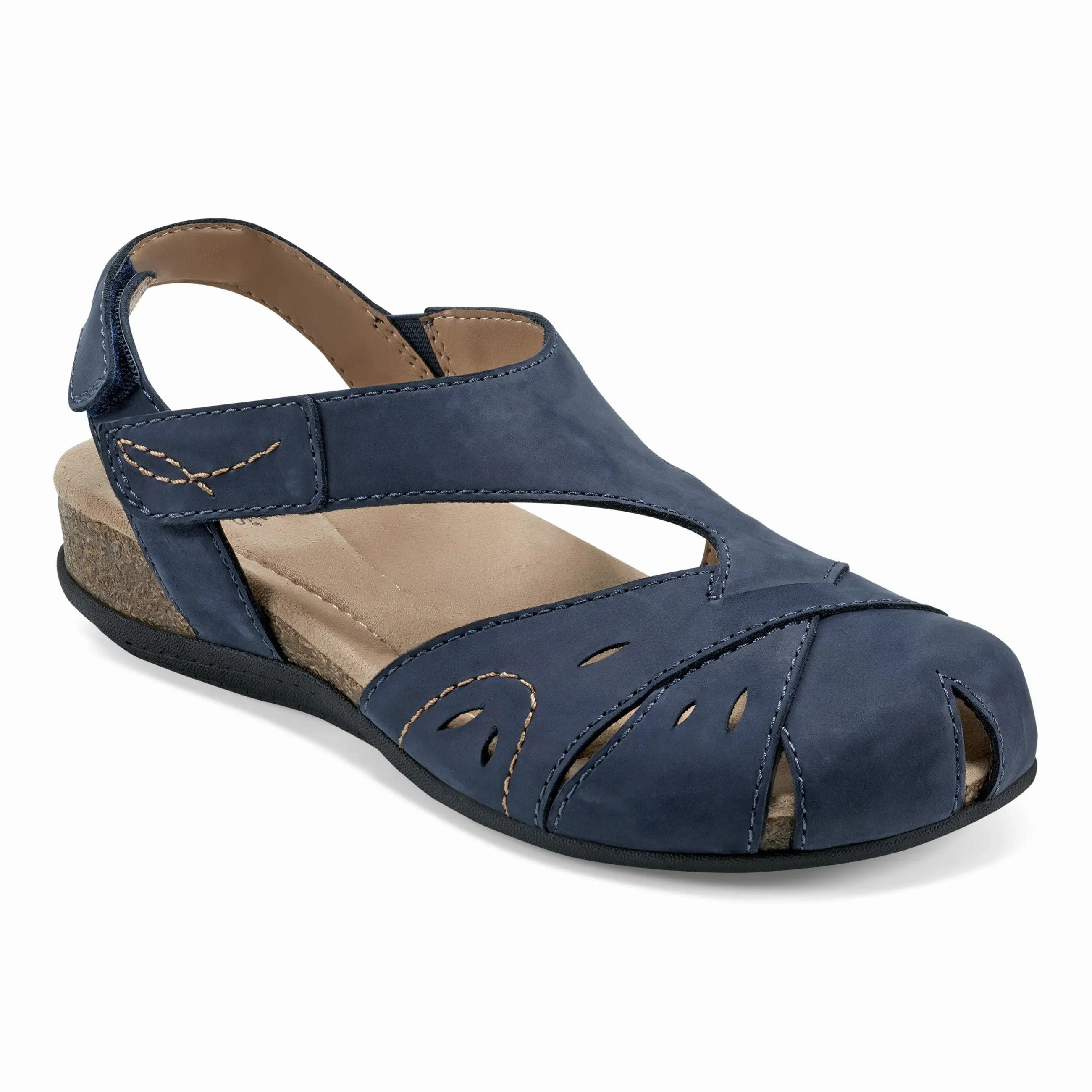 Comfort Lining Birdine Casual Round Toe Slip-on Sandals