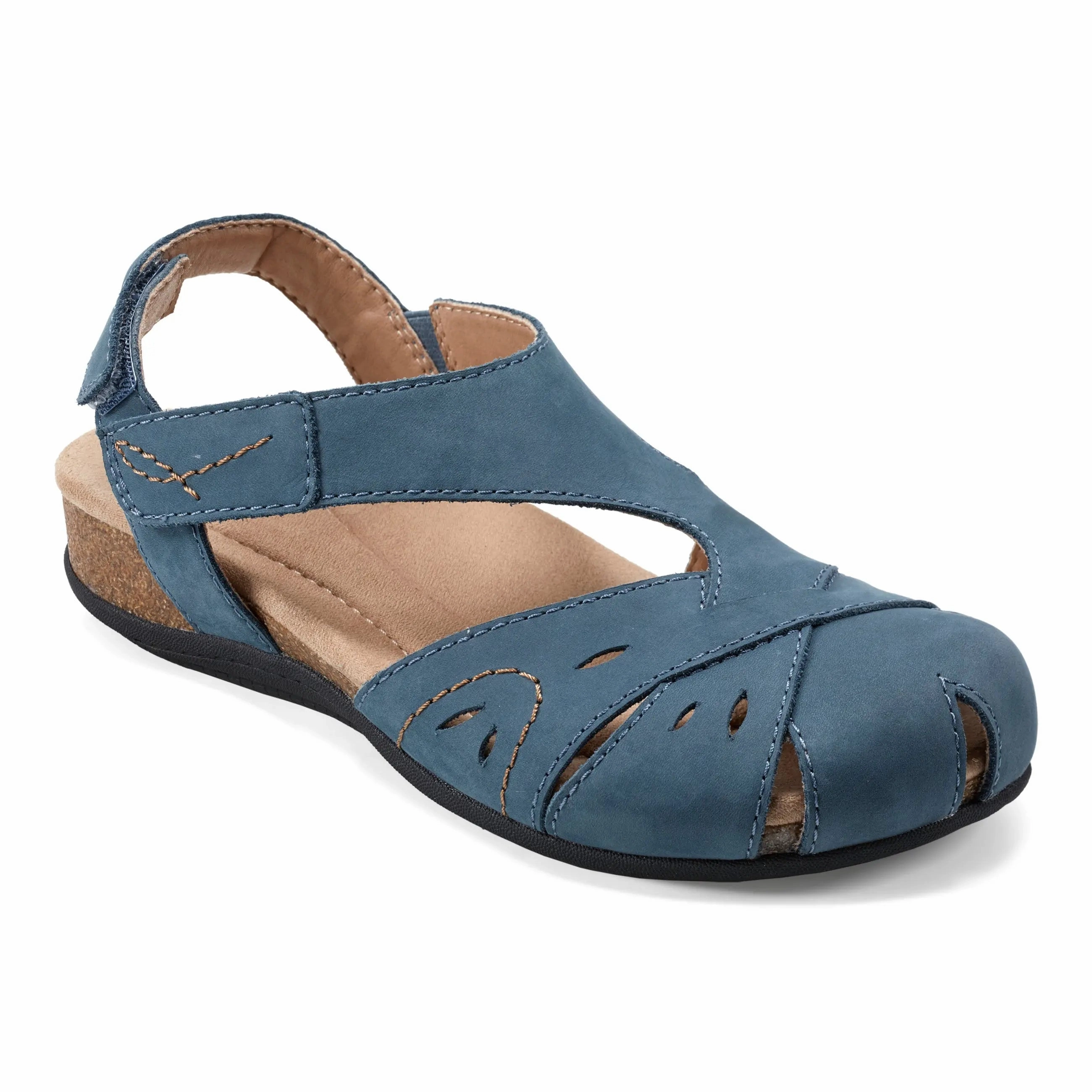 Birdine Casual Round Toe Slip-on Sandals Canvas Material