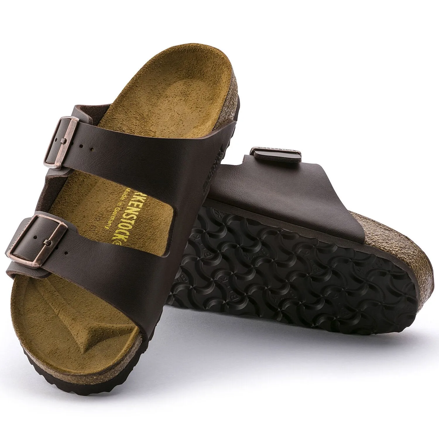 Birkenstock Arizona Brown Birko-Flor Daily Casual Ease Wear