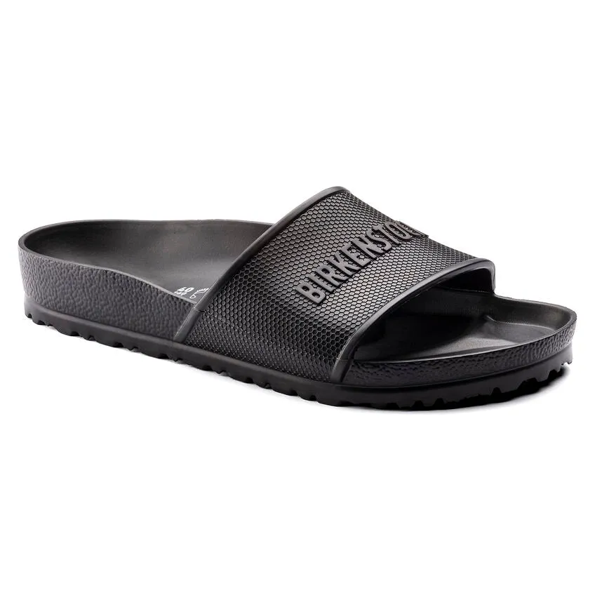 Matte Finish Birkenstock Barbados EVA Slide Sandal (Unisex) - Black
