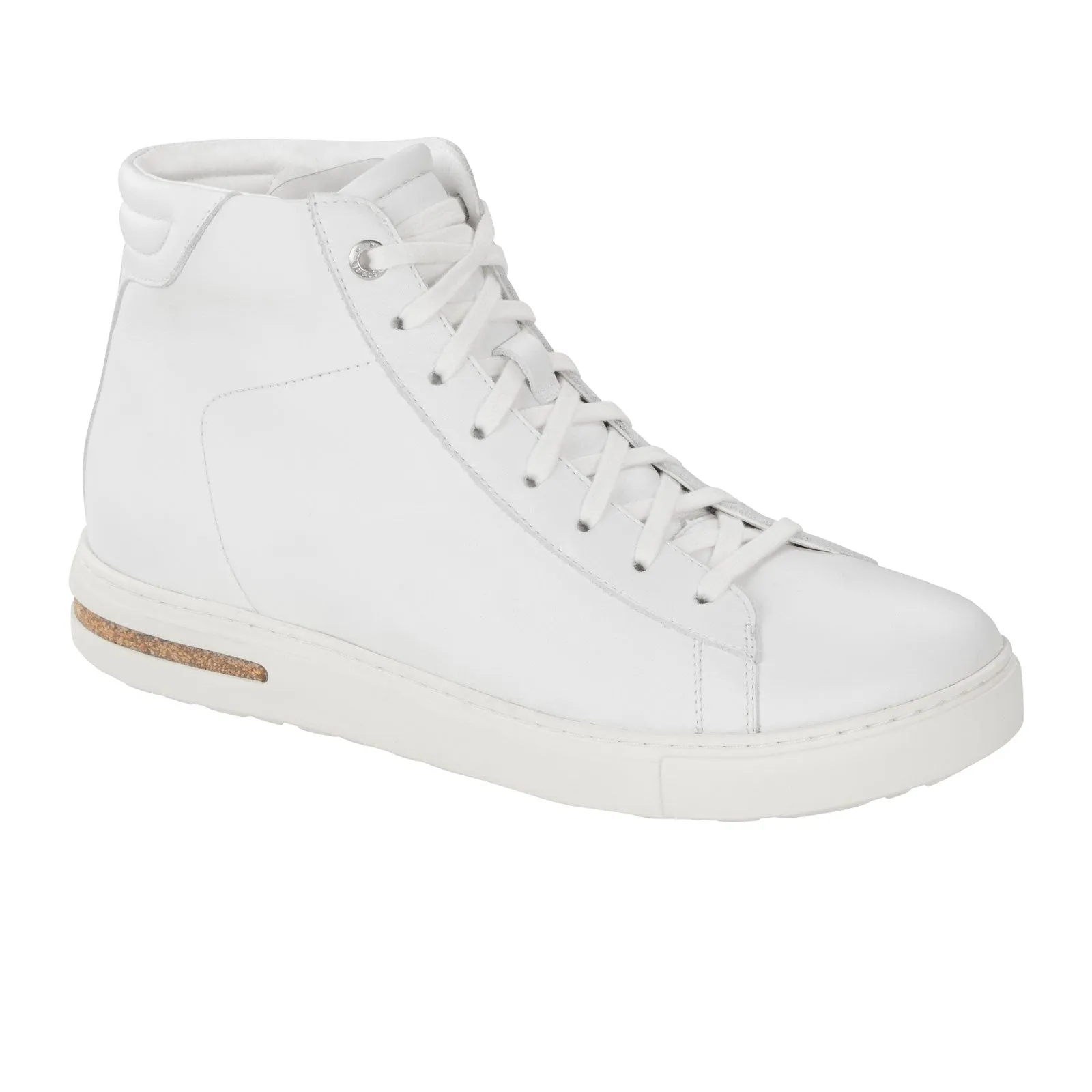 Power Shade Birkenstock Bend Mid Sneaker (Women) - White Leather