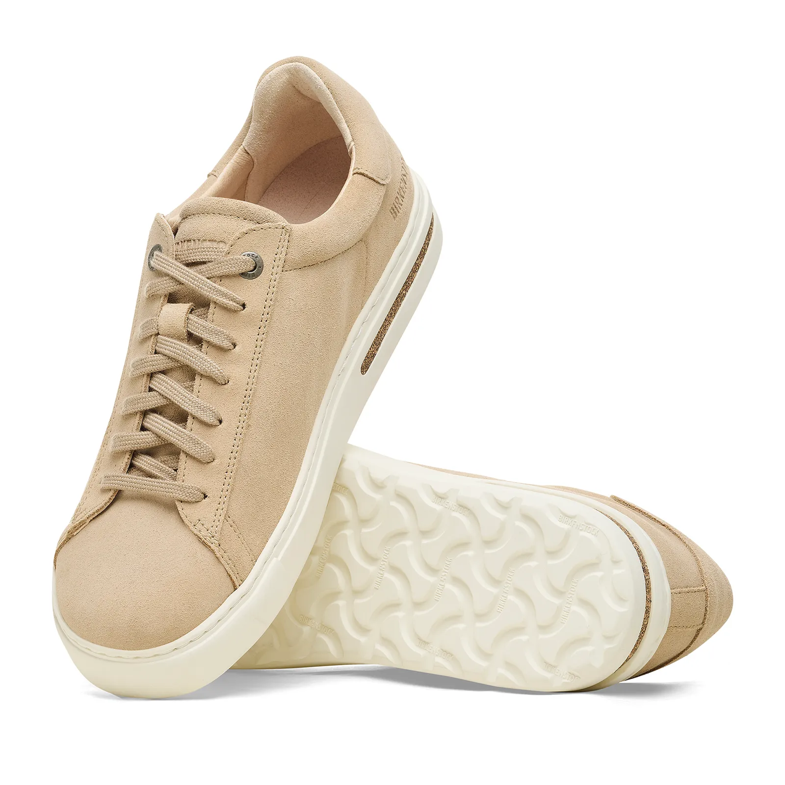 Reinforced Sides Birkenstock Bend Narrow Sneaker (Women) - Sandcastle Suede