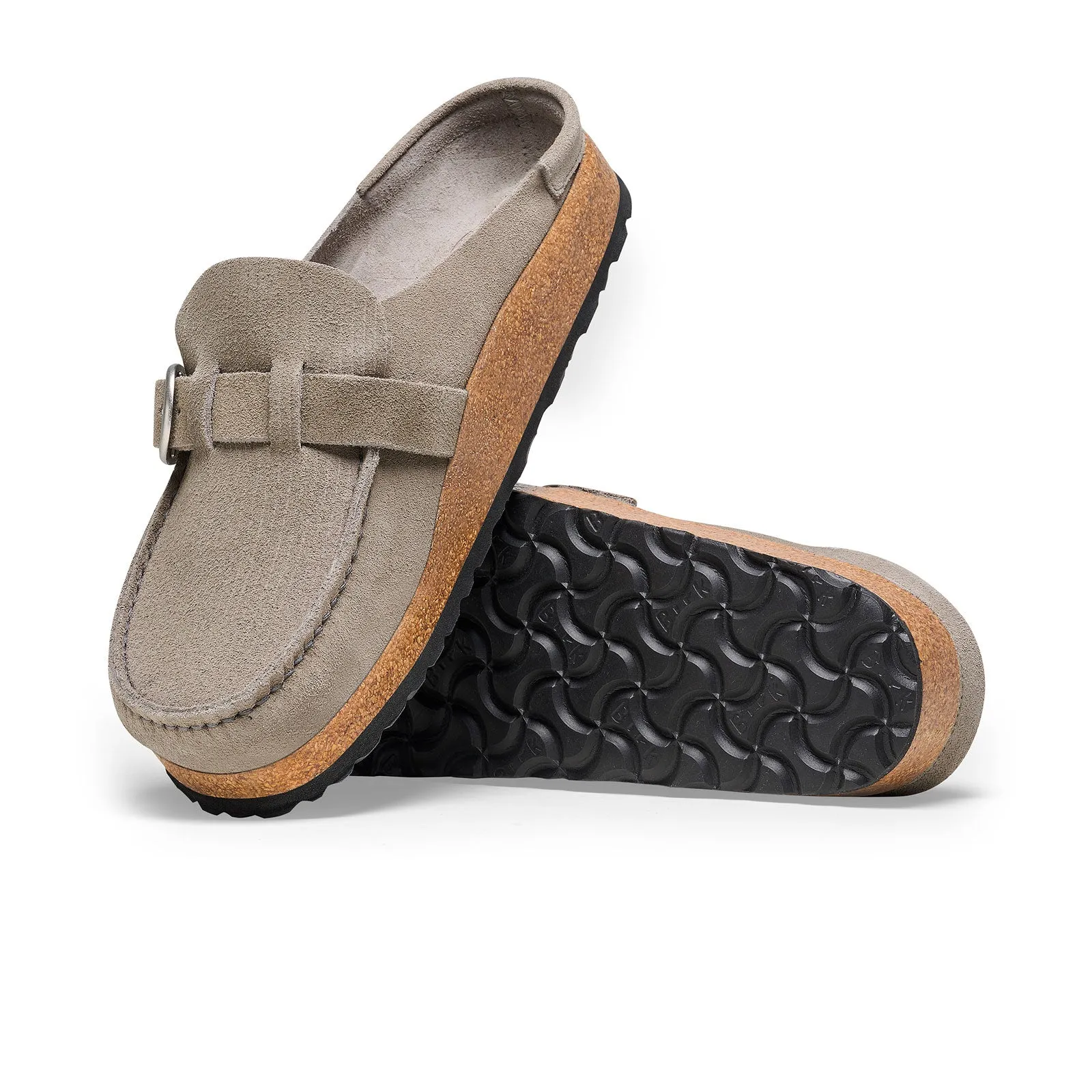 Punctual Look Rubber Outsole Traction Birkenstock Buckley Narrow Clog (Women) - Corduroy Stone Coin