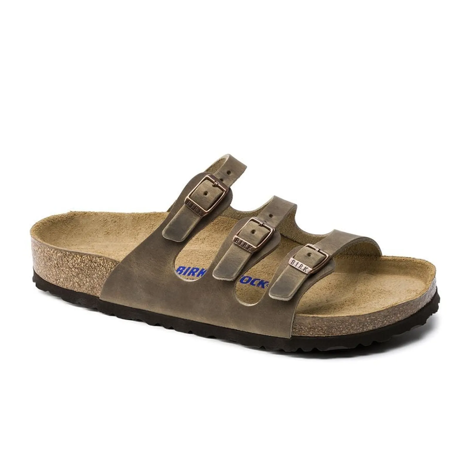 Birkenstock Florida Soft Footbed Slide Sandal (Women) - Tobacco Oiled Leather Downtown Style Meeting Mode