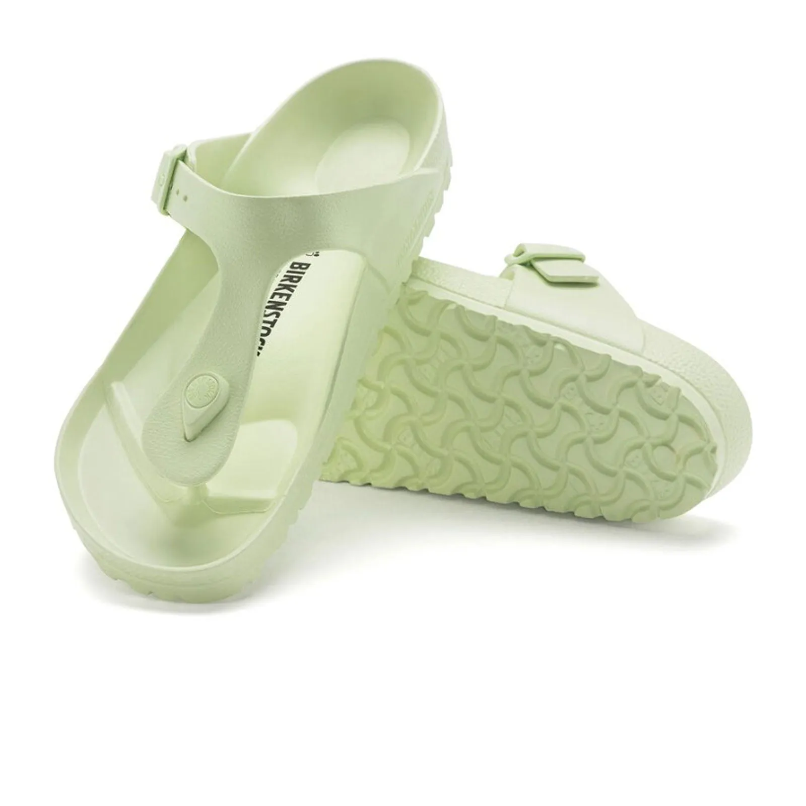 Birkenstock Gizeh EVA Sandal (Women) - Faded Lime Polished Appearance Nordic style