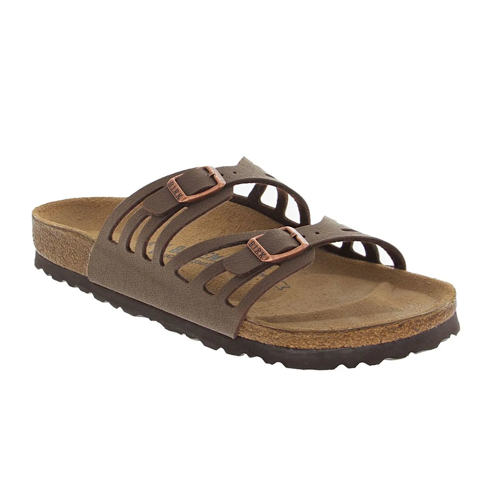 Slim Sole Design Birkenstock Granada Narrow Slide Sandal (Women) - Mocha Birkibuc